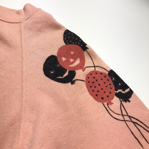 Vintage 80s Halloween Fall Scarecrow 1980s Sweatshirt Size S/M Hanes Made In USA - Picture 4 of 9